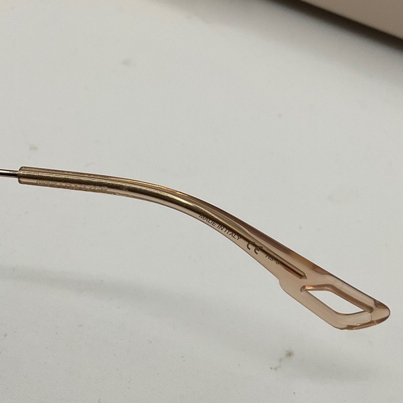 Dior Black and Gold Sunglasses - Picture 8 of 9